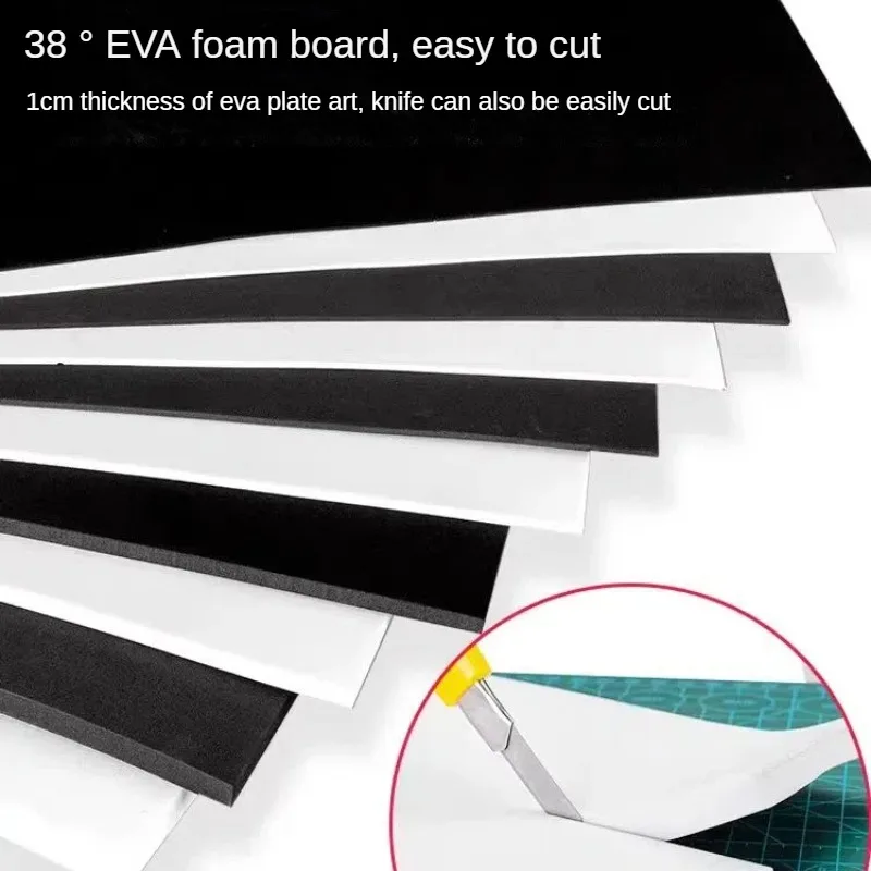 Pe Foam Sheet - 1pc EVA Foam Sheet 1000x500mm Geluidsabsorberende
