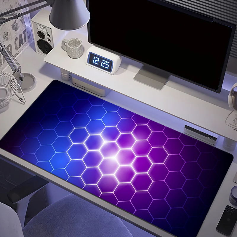 Gaming Keyboard Mouse - Honeycomb Series Muismat Grote computerkantoor-speltafelmatten XXL