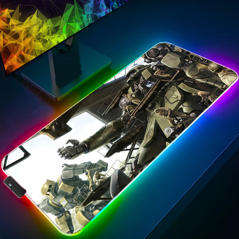 Gaming Keyboard And Mouse Mobile - RGB Muismat Gamer Notebook Mobile Suit