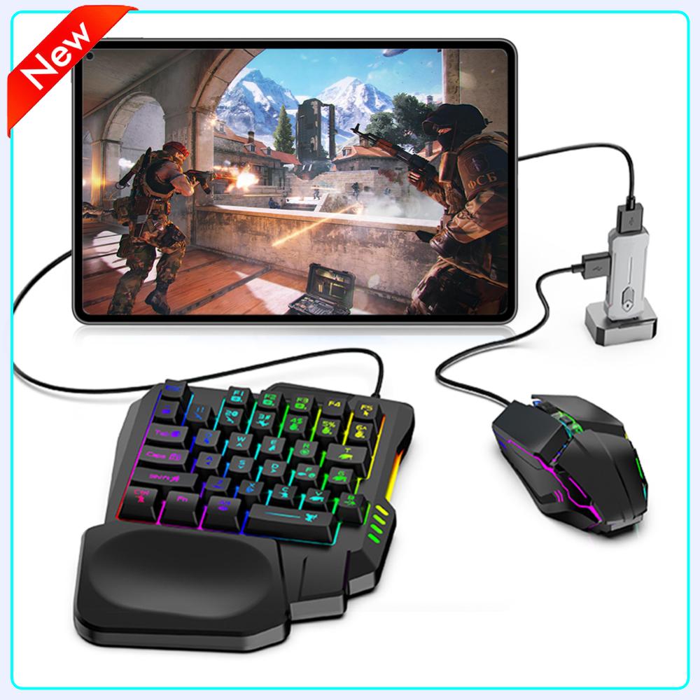 Gaming Keyboard Extension - 5-in-1 Mobiele Game Converter Toetsenbord Muis
