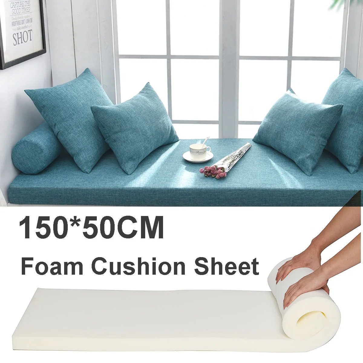 Pe Foam Sheet - Hoge Dichtheid Zitkussen Schuimrubber Vervanging Polyurethaan