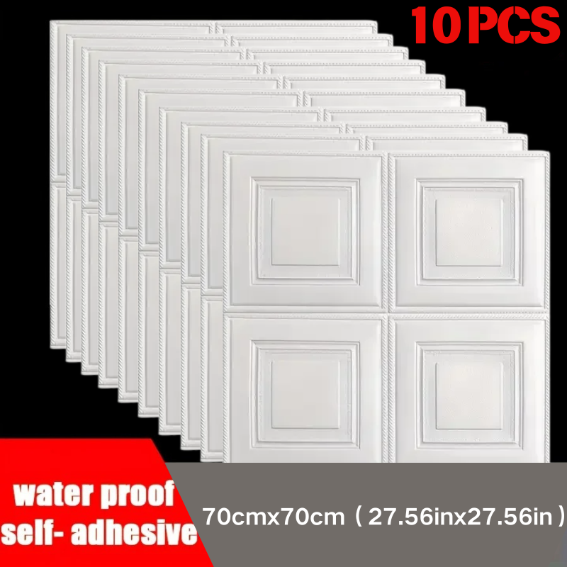Pe Foam Sheet - 70*70cm anti-botsing waterdicht behang muursticker zelfklevende
