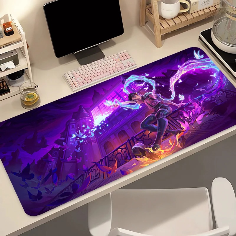 Gaming Keyboard Easy To Clean - Muismat Gamer Computer Anime PC Valorant