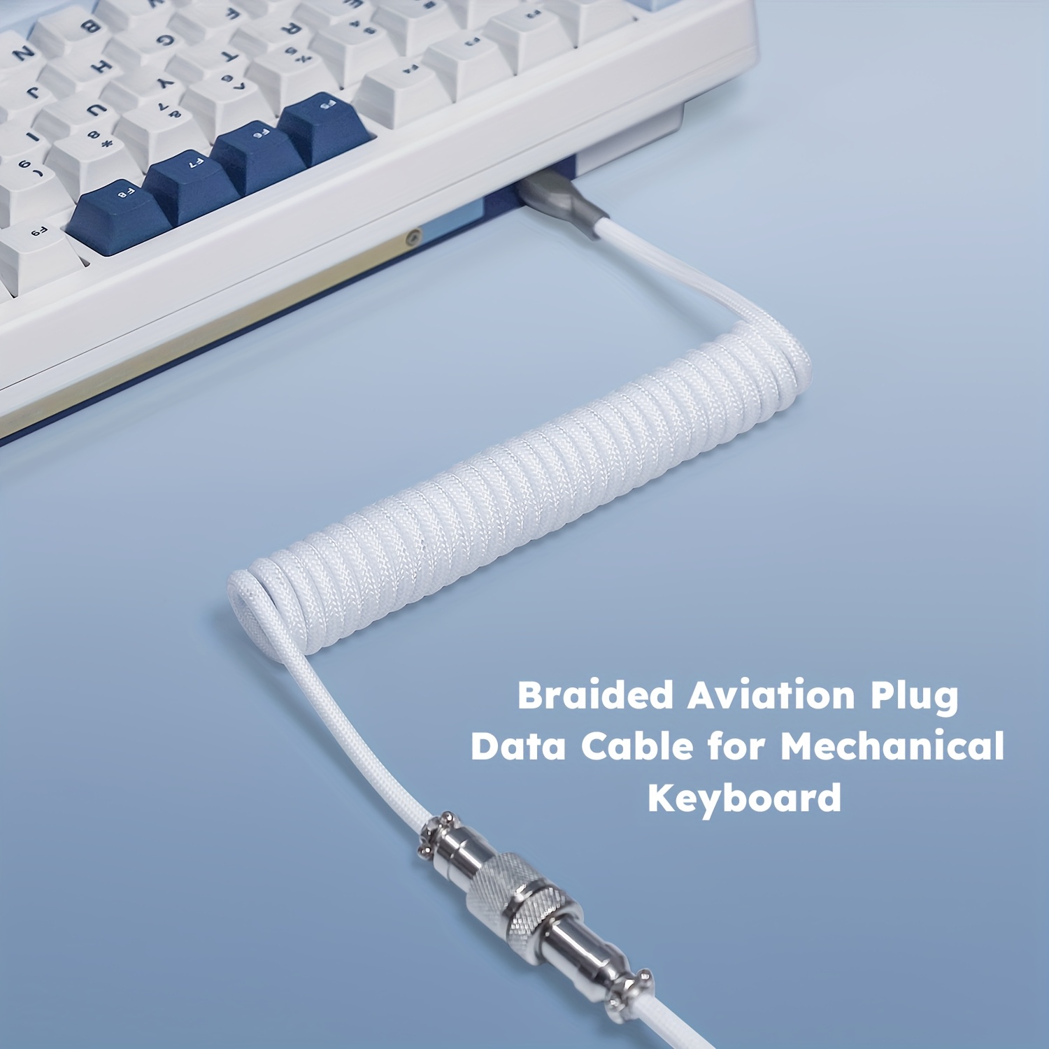Gaming Keyboard Types - Mechanische Toetsenbord Opgerolde Kabel Draad Type