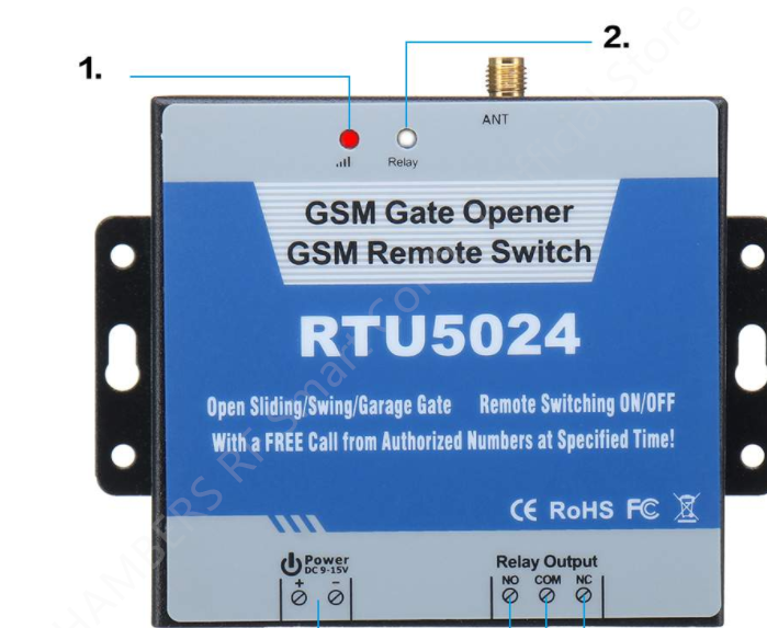 Switch Opener Tool - RTU5024 GSM poortopener relaisschakelaar afstandsbediening draadloze