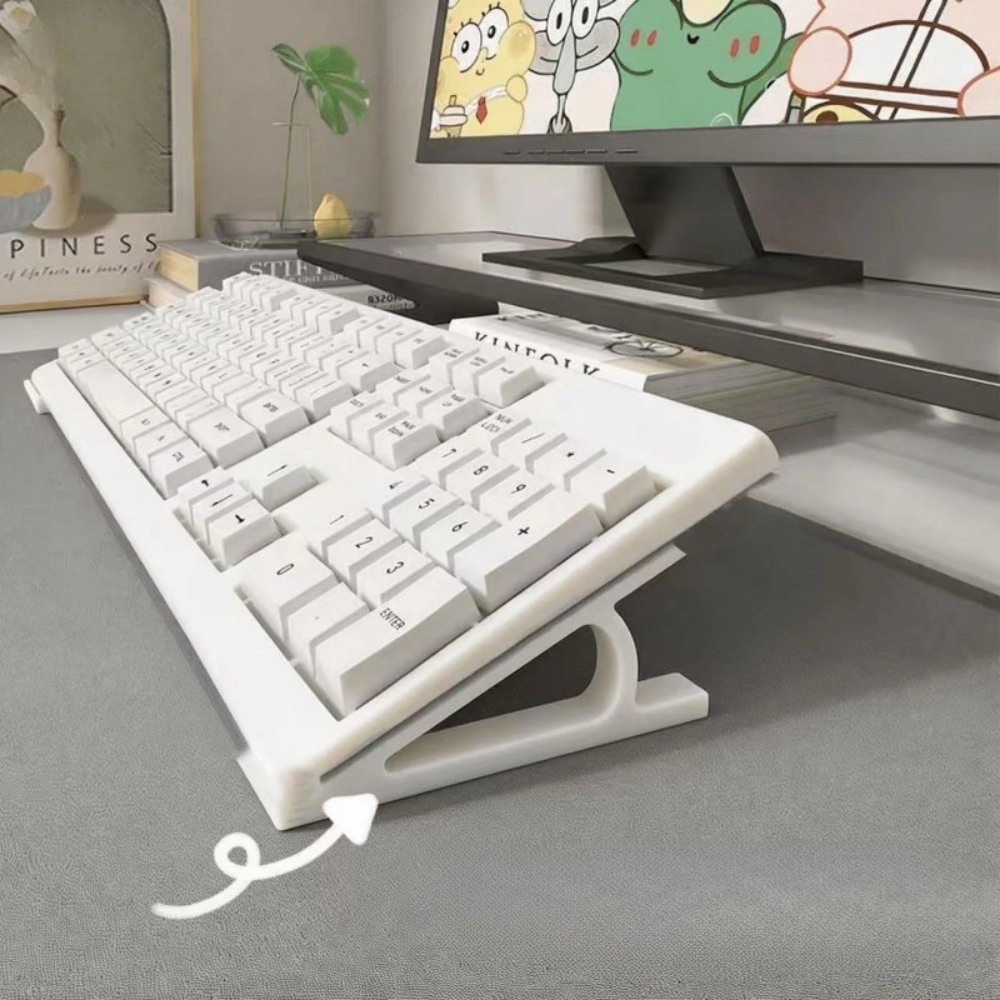 Gaming Keyboard Ergonomic - 2-delige ergonomische toetsenbordverhoger voor kantoor- en