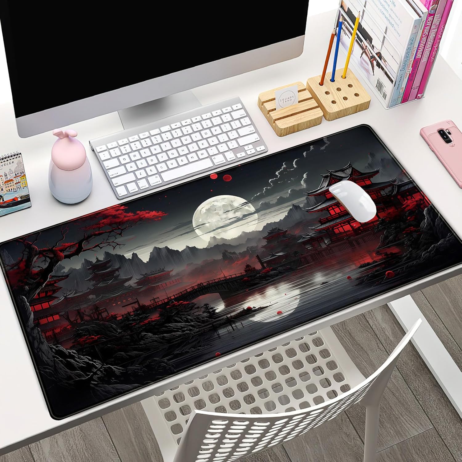 Japanse bureaumat Riverside Fu - Gaming Keyboard Mouse recensie en prijs