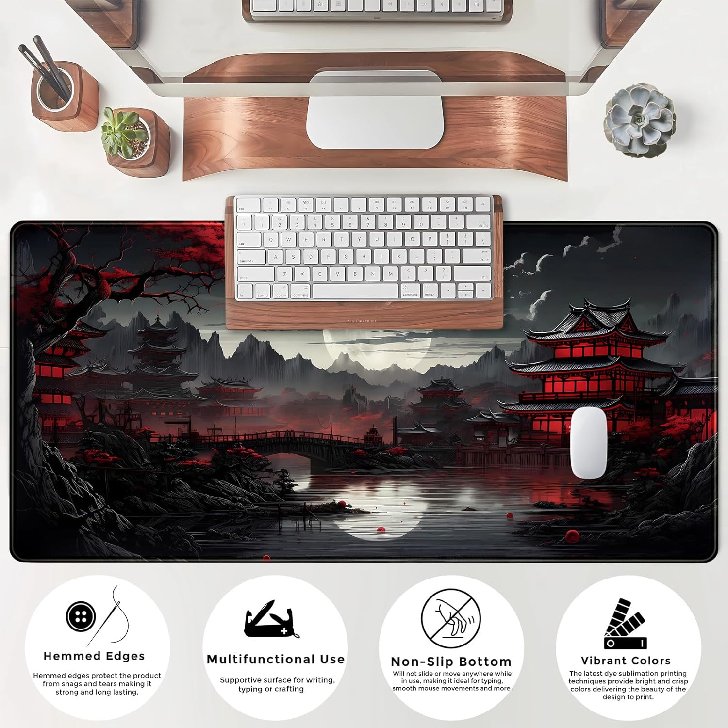 Japanse bureaumat Riverside Fu - Gaming Keyboard Mouse recensie en prijs
