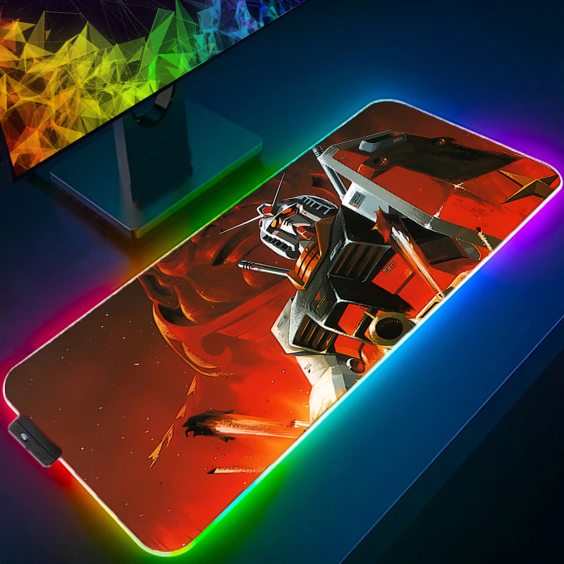 RGB Kawaii Muismat Anime Gabin - Gaming Keyboard And Mouse Mobile recensie en prijs