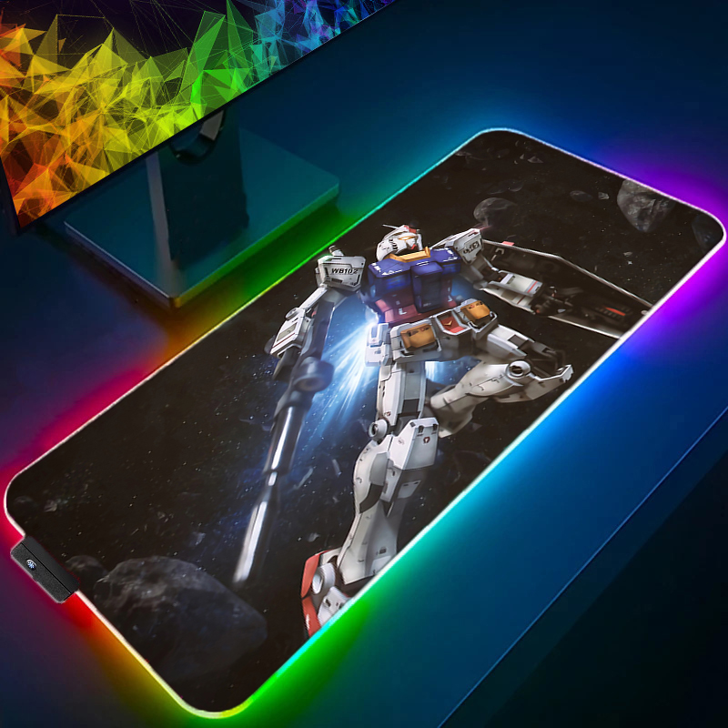 RGB Kawaii Muismat Anime Gabin - Gaming Keyboard And Mouse Mobile recensie en prijs