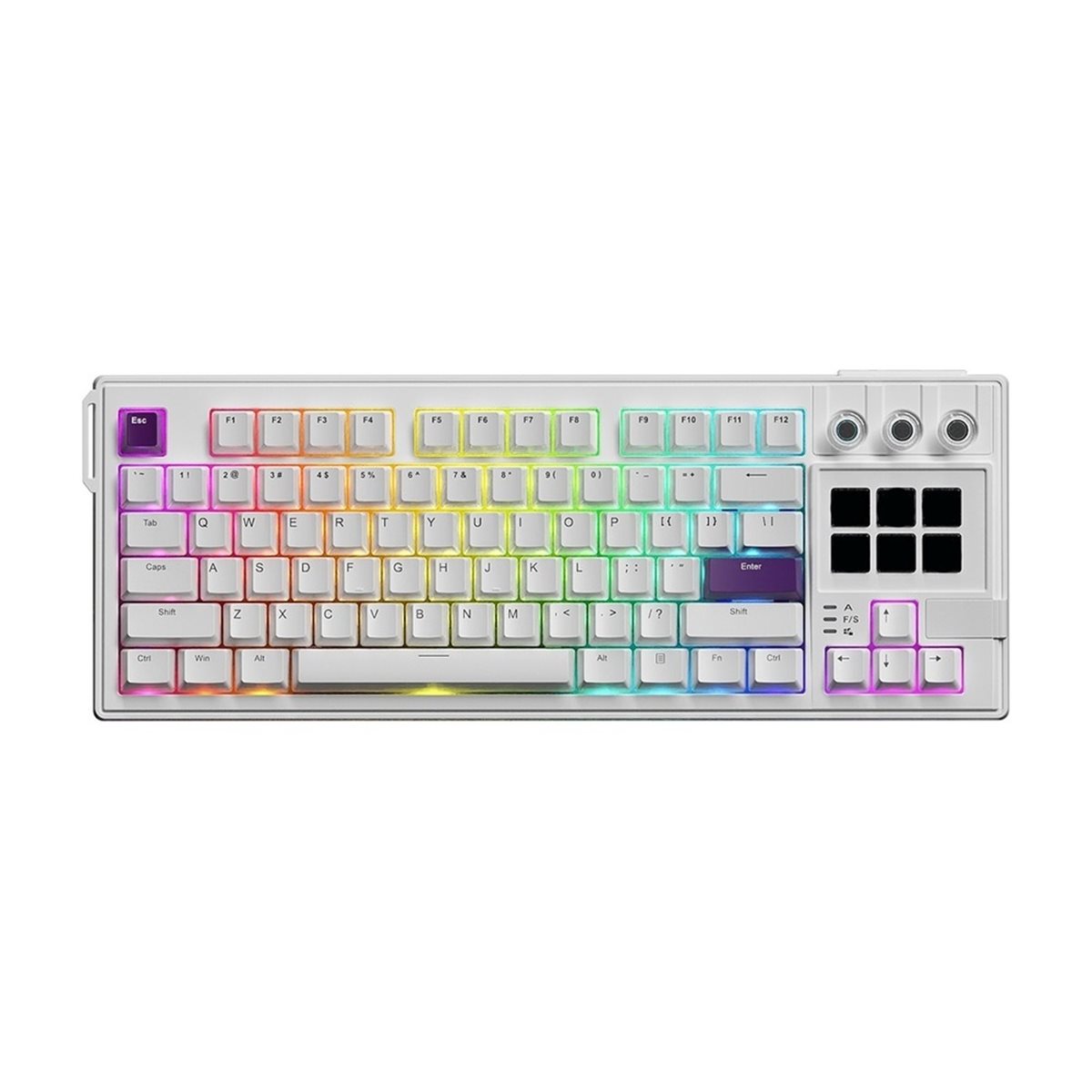 update. K1 PRO Visueel mechani - Gaming Keyboard Ergonomic recensie en prijs
