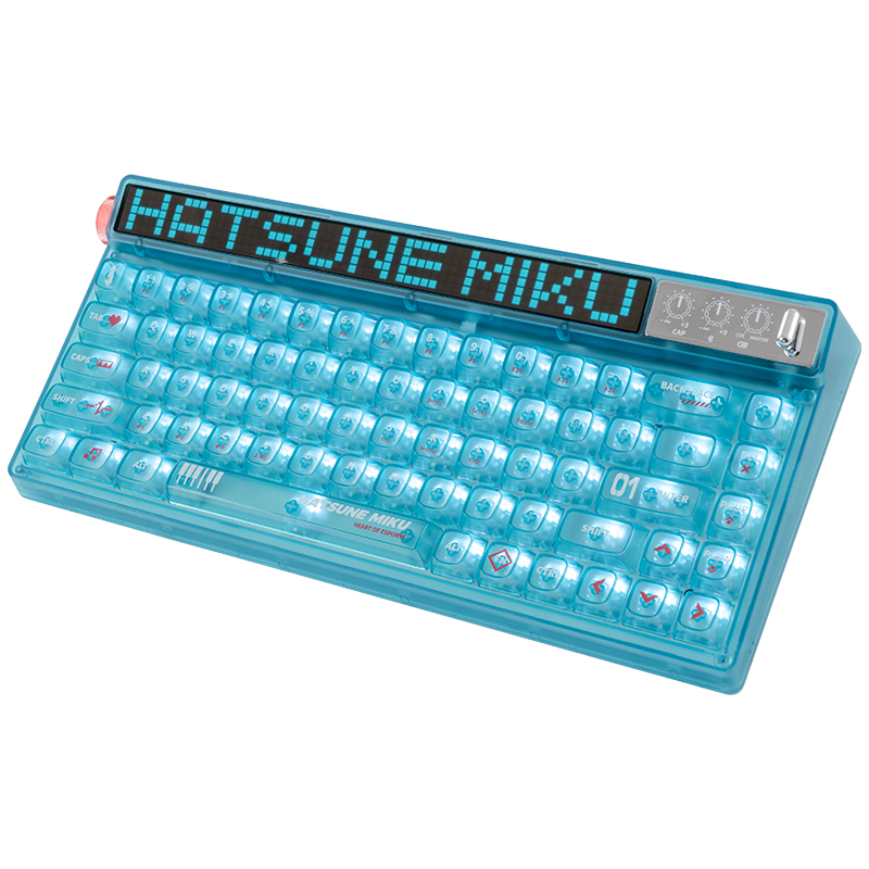 Anime Hatsune Miku-serie Mecha - Gaming Keyboard Mechanical Wireless recensie en prijs