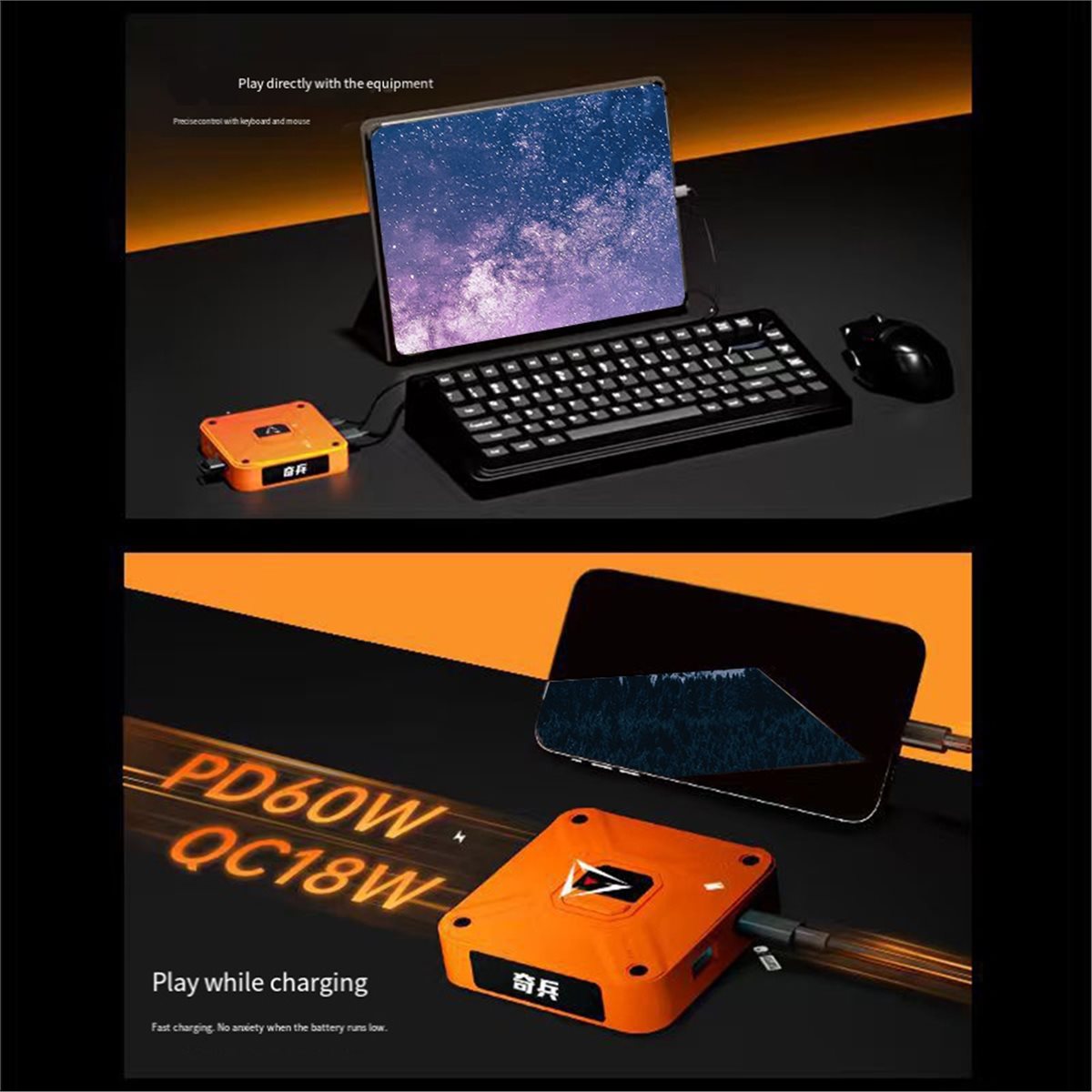 AX360M toetsenbord- en muisada - Gaming Keyboard And Mouse Mobile recensie en prijs