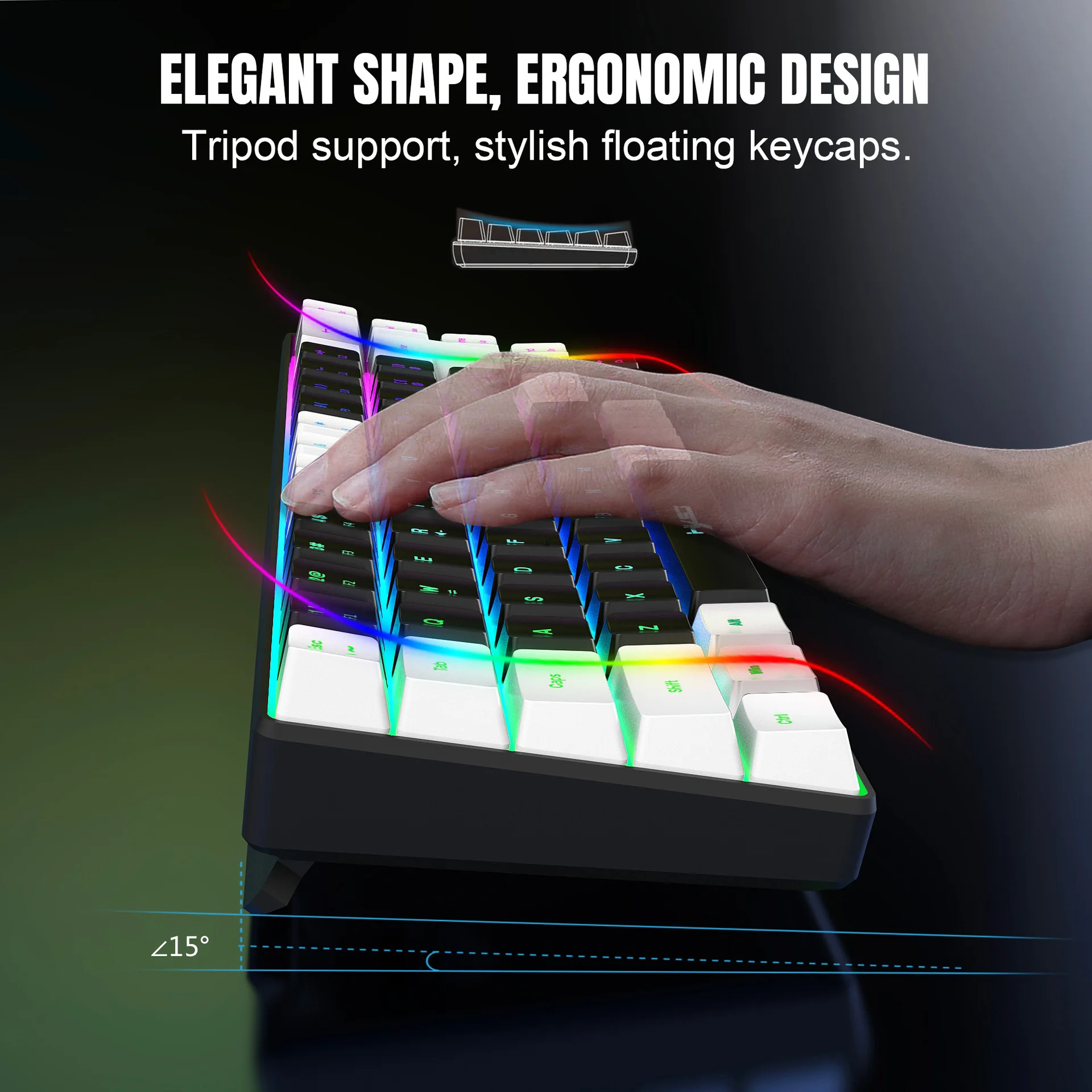 Toetsenbord- en muiscombo met  - Gaming Keyboard And Mouse Combo recensie en prijs