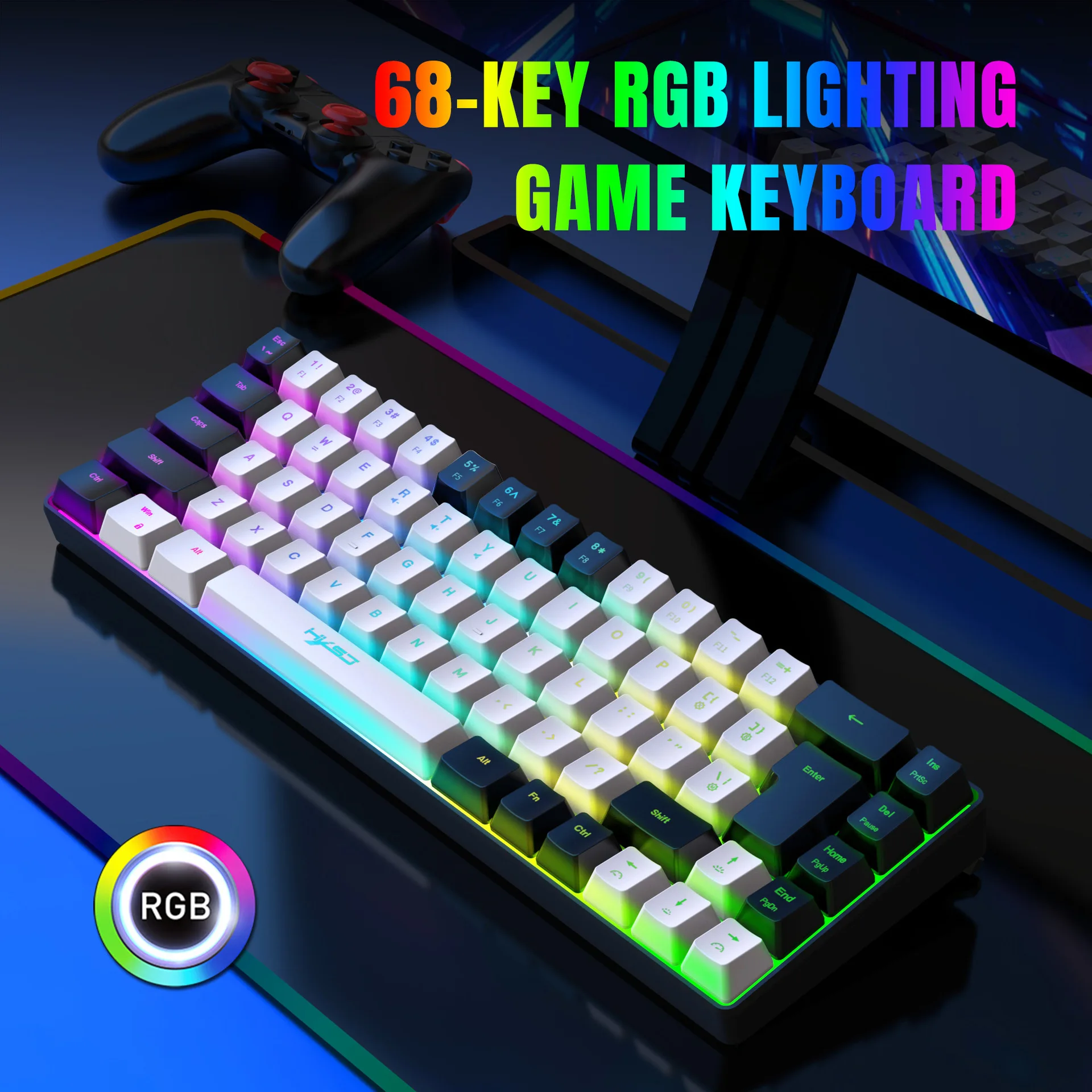 Toetsenbord- en muiscombo met  - Gaming Keyboard And Mouse Combo recensie en prijs