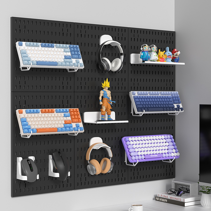 Zelfklevende pegboard-plank vo - Gaming Keyboard Mouse recensie en prijs
