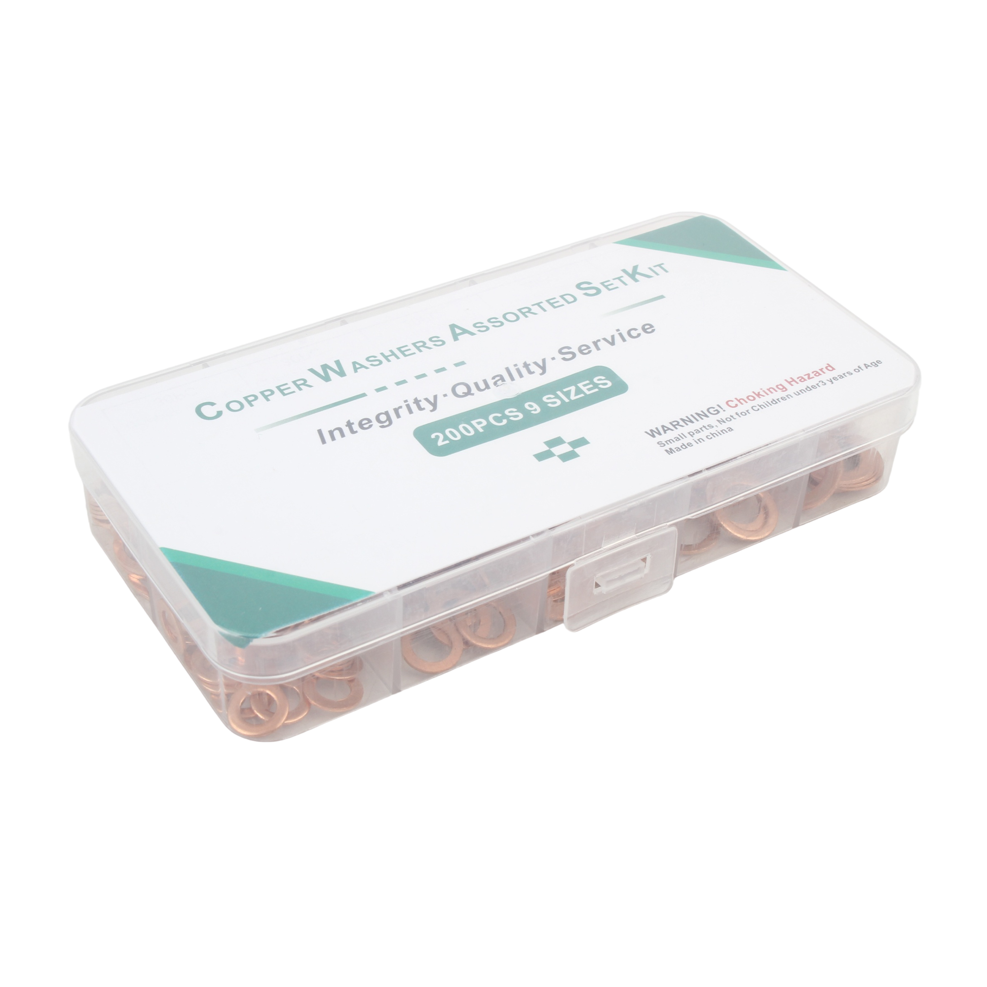 100 200 STUKS Koperen Afdichti - Gasket Mount Kit recensie en prijs
