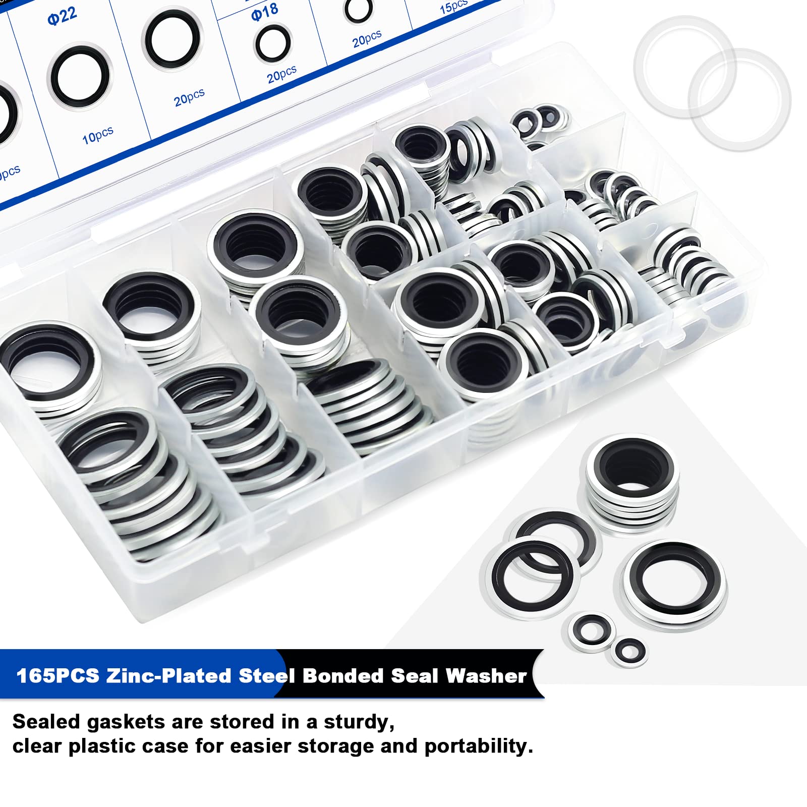 Metrische Verzinkte Stalen Zel - Gasket Mount Kit recensie en prijs