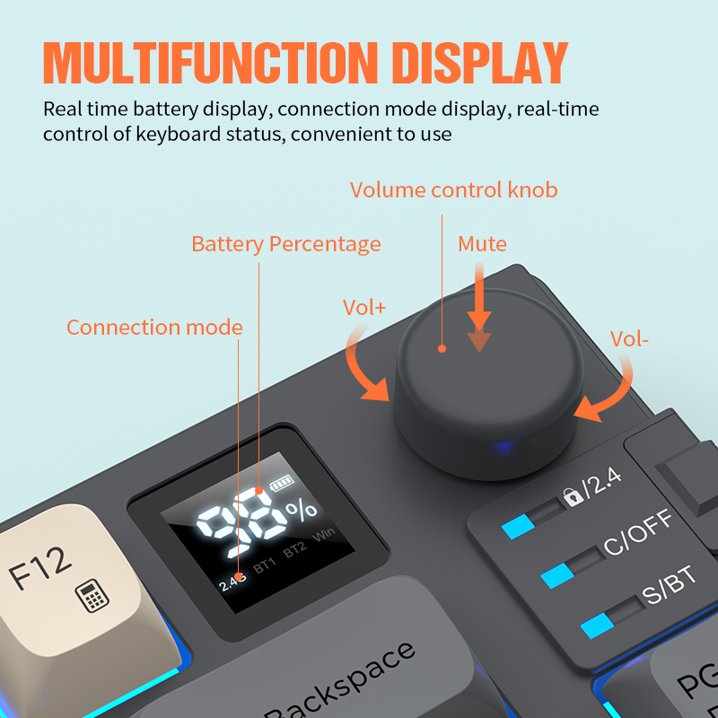 Premium Dual-Mode 2.4G+Bluetoo - Gaming Keyboard Extension recensie en prijs