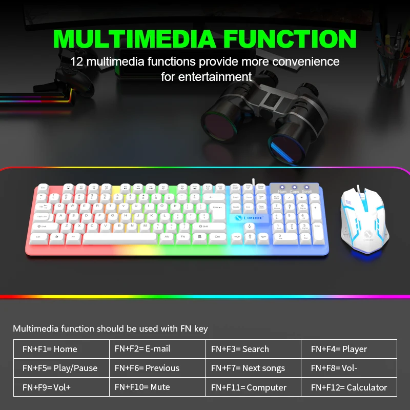 NG GTX350 Gaming Toetsenbord M - Gaming Keyboard Bundle recensie en prijs