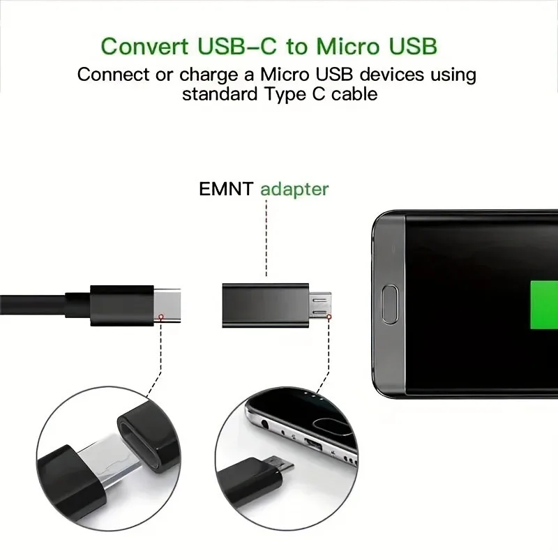 Micro USB naar USB C OTG adapt - Gaming Keyboard Types recensie en prijs