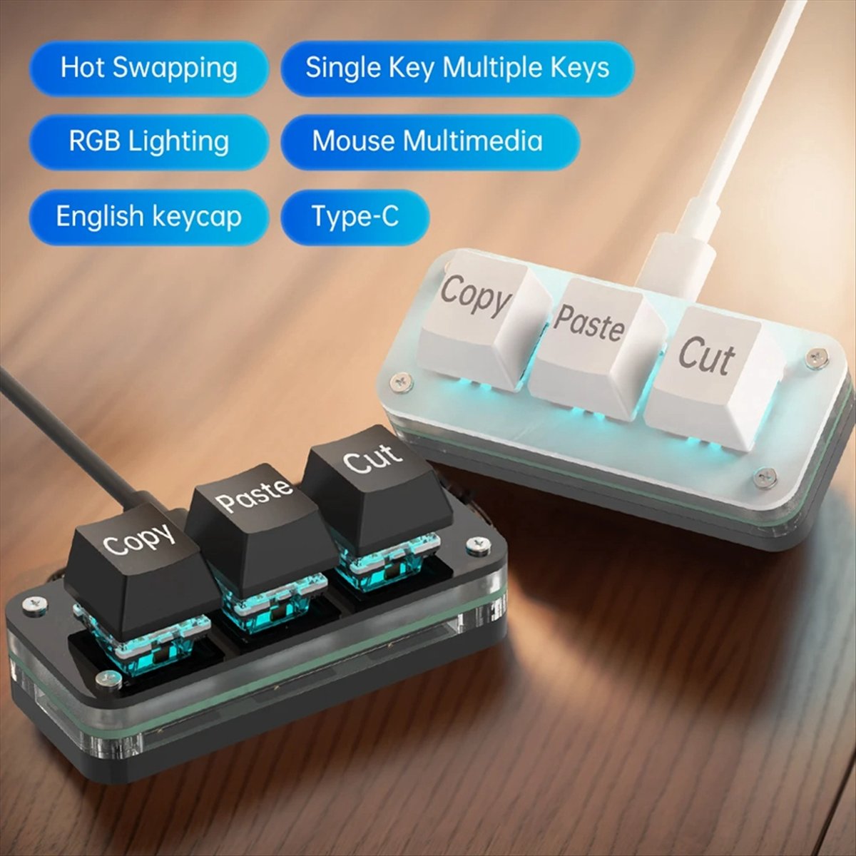 doyou 3 toetsen Macro-programm - Gaming Keyboard Types recensie en prijs