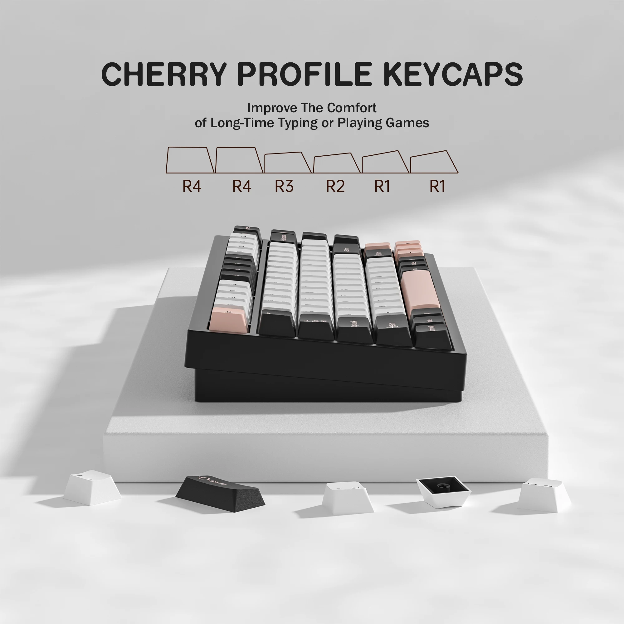 KBDiy GMK Olivia Keycaps voor  - Gaming Keyboard No Number Pad recensie en prijs