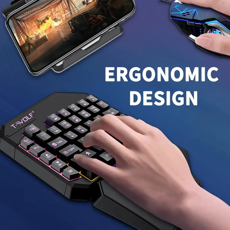 FocusOnPC TF900 2-in-1 mobiele - Gaming Keyboard And Mouse Mobile recensie en prijs