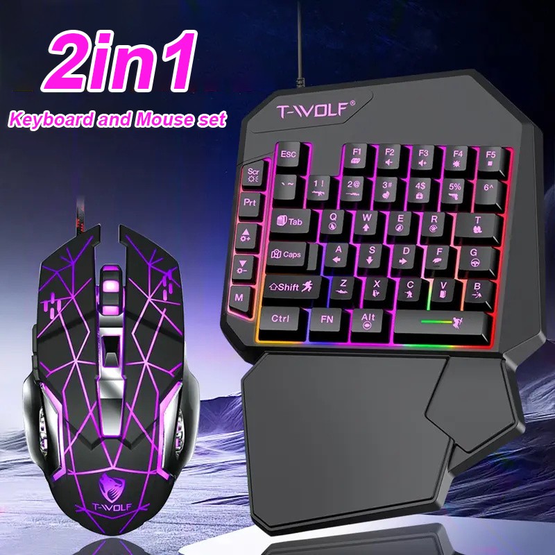 FocusOnPC TF900 2-in-1 mobiele - Gaming Keyboard And Mouse Mobile recensie en prijs