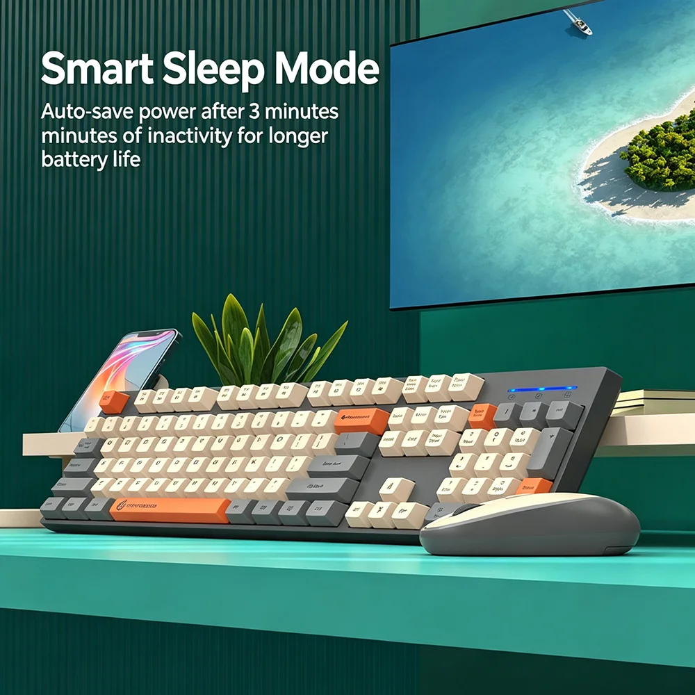 KEBIDUMEI 2.4G draadloos toets - Gaming Keyboard Bundle recensie en prijs