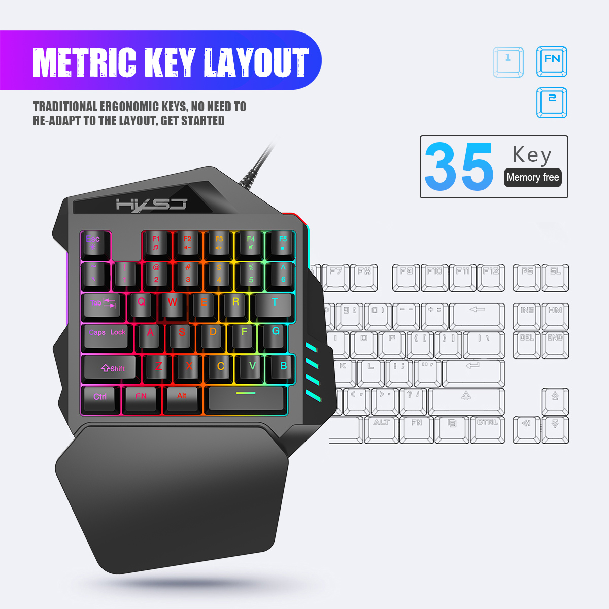 Beste verkoop 35-toetsen filmm - Gaming Keyboard Best recensie en prijs