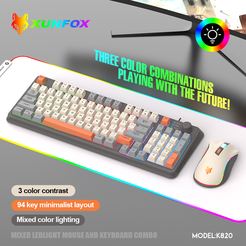 K820 USB Bedraad speltoetsenbo - Gaming Keyboard And Mouse Combo recensie en prijs