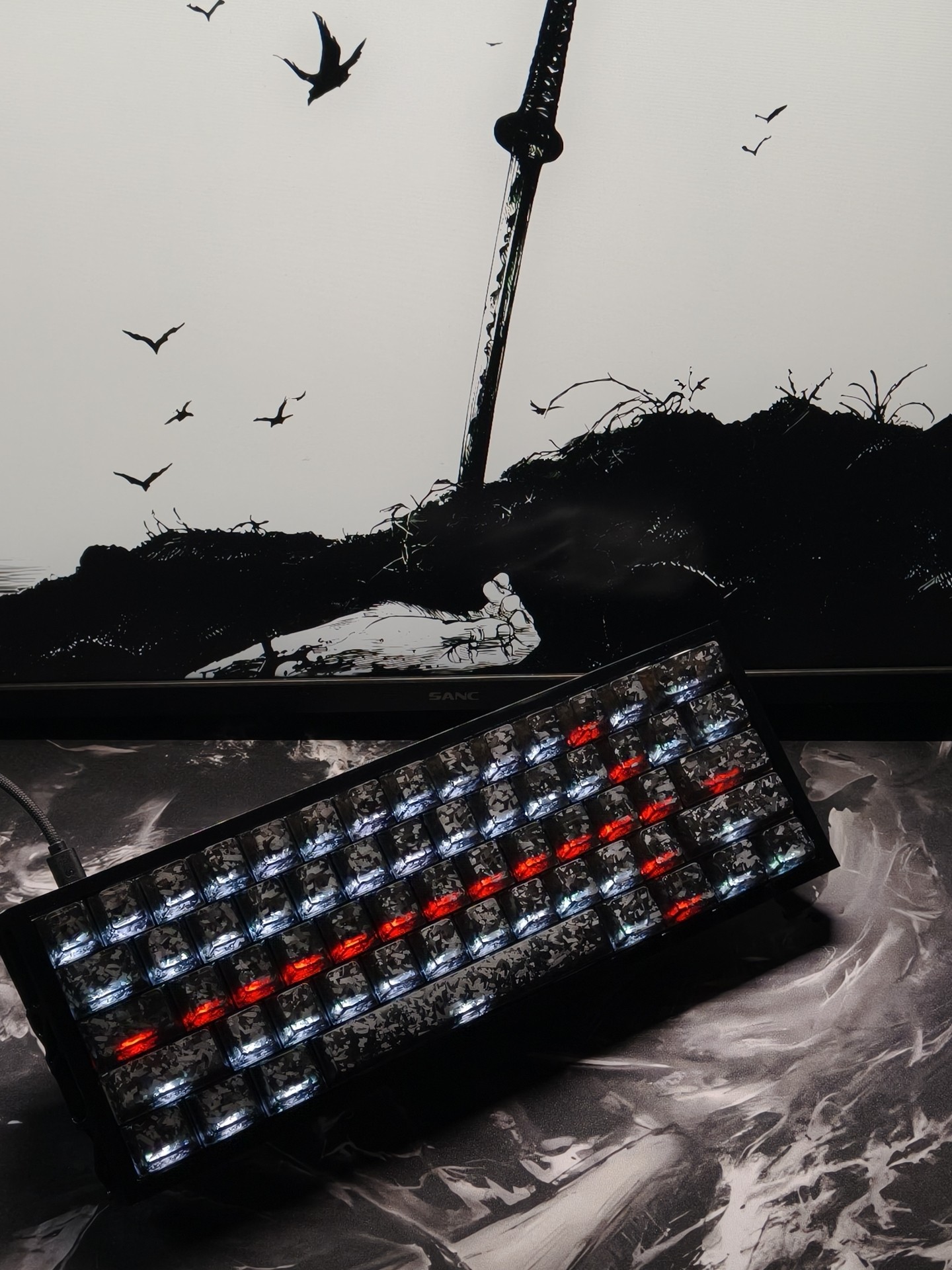 Aangepast 60% lay-out compact  - Gaming Keyboard No Number Pad recensie en prijs