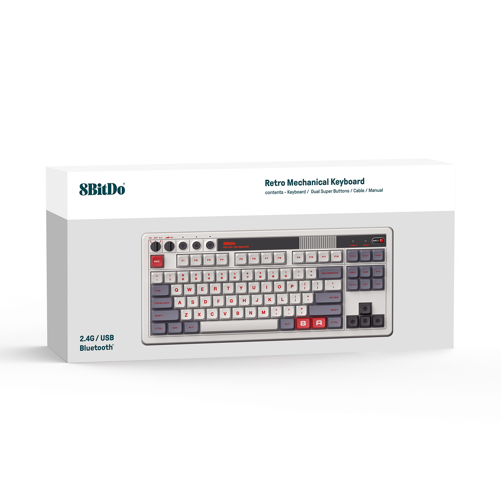 8Bitdo Retro mechanisch toetse - Gaming Keyboard Type C recensie en prijs