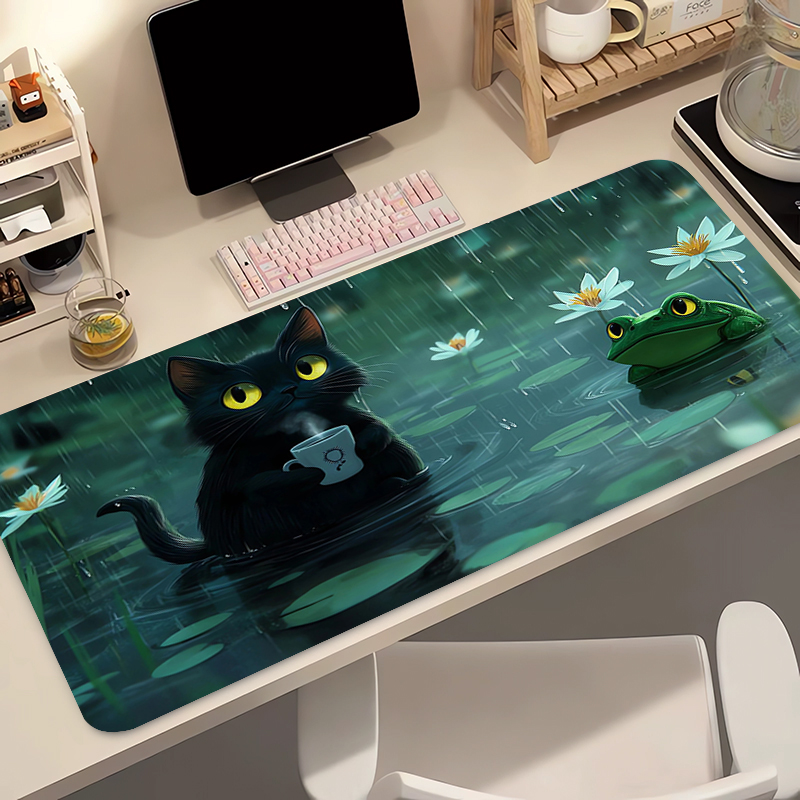 Kawaii Zwarte Kat Siliconen Za - Gaming Keyboard Mouse recensie en prijs