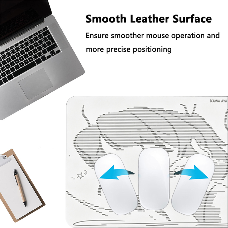 1 Stuks Lederen Muismat Anime  - Gaming Keyboard Mouse recensie en prijs